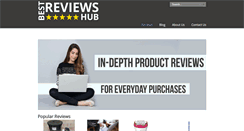 Desktop Screenshot of bestreviewshub.com